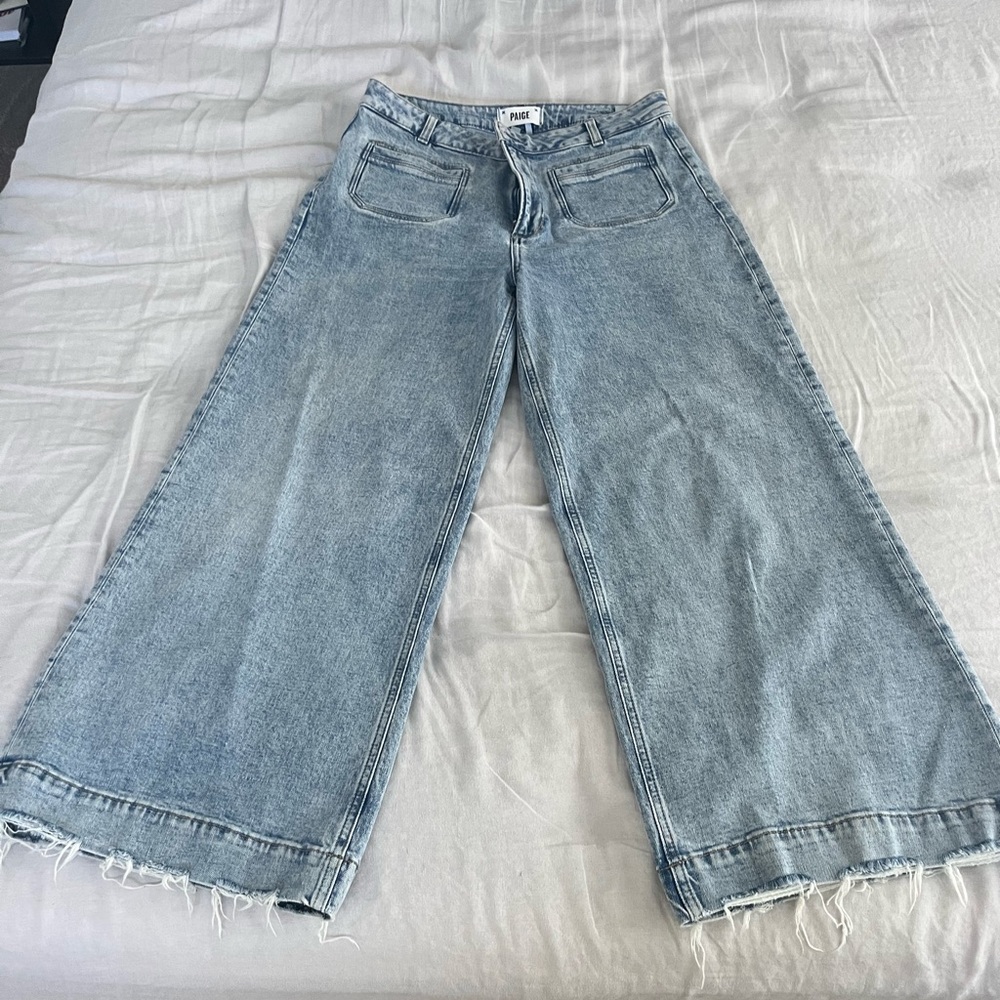 PAIGE
Harper Ankle Patch Pockets Jeans